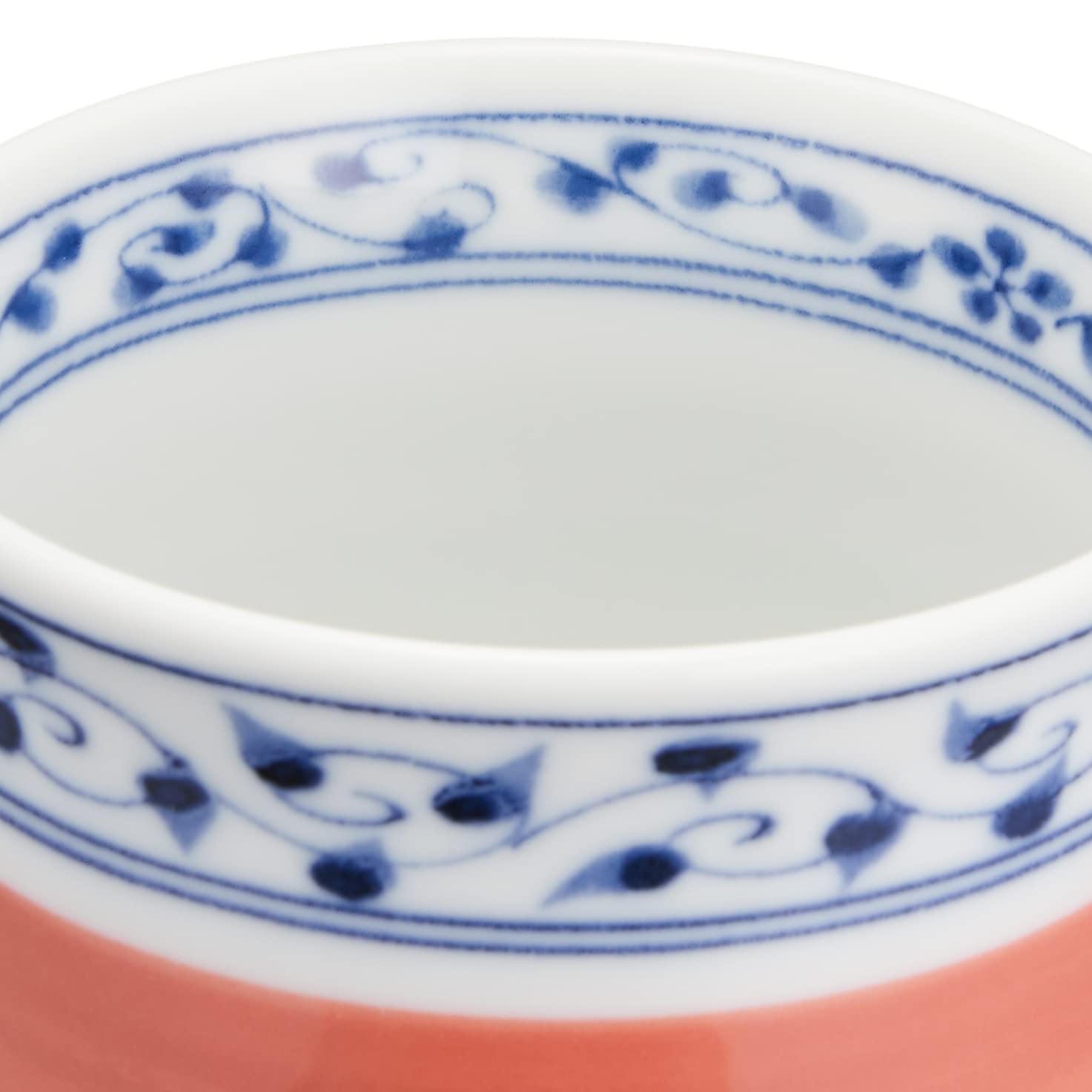 水差しと湯呑み Amazon｜美濃焼 湯呑み コップ 朱巻唐草 約直径7.5×高さ8cm 容量